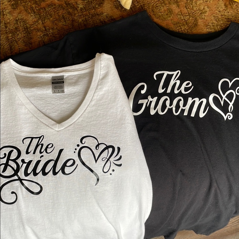 The Bride and Groom T-Shirts